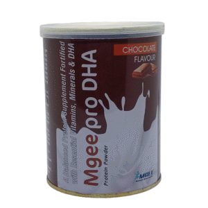 Mgee Pro DHA Protein Powder - 200 GM Protein Supplement with Essential Vitamins, Minerals & DHA