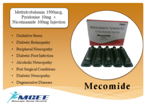 Methylcobalamin, Pyridoxine HCL & Nicotinamide Injection [Mecomide]