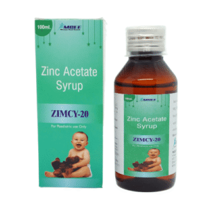 ZIMCY-20 Zinc Acetate Dihydrate Supplement Bottle