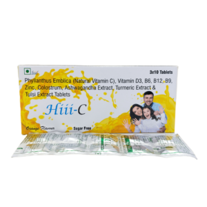 Hiii-C Tablets 10x3 Aluminium Strip