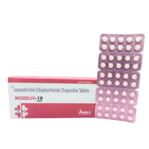 MGEELIV-10 Levocetirizine 10 mg Tablets