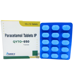 QYTO-650 Paracetamol 650 MG 10x15 Blister Pack