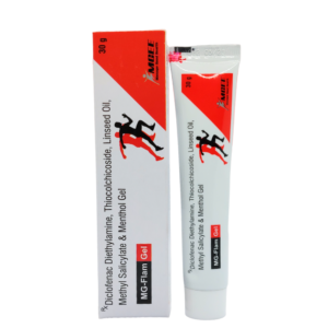 MG-FLAM GEL Diclofenac, Linseed Oil, Menthol, Methyl Salicylate, Thiocolchicoside