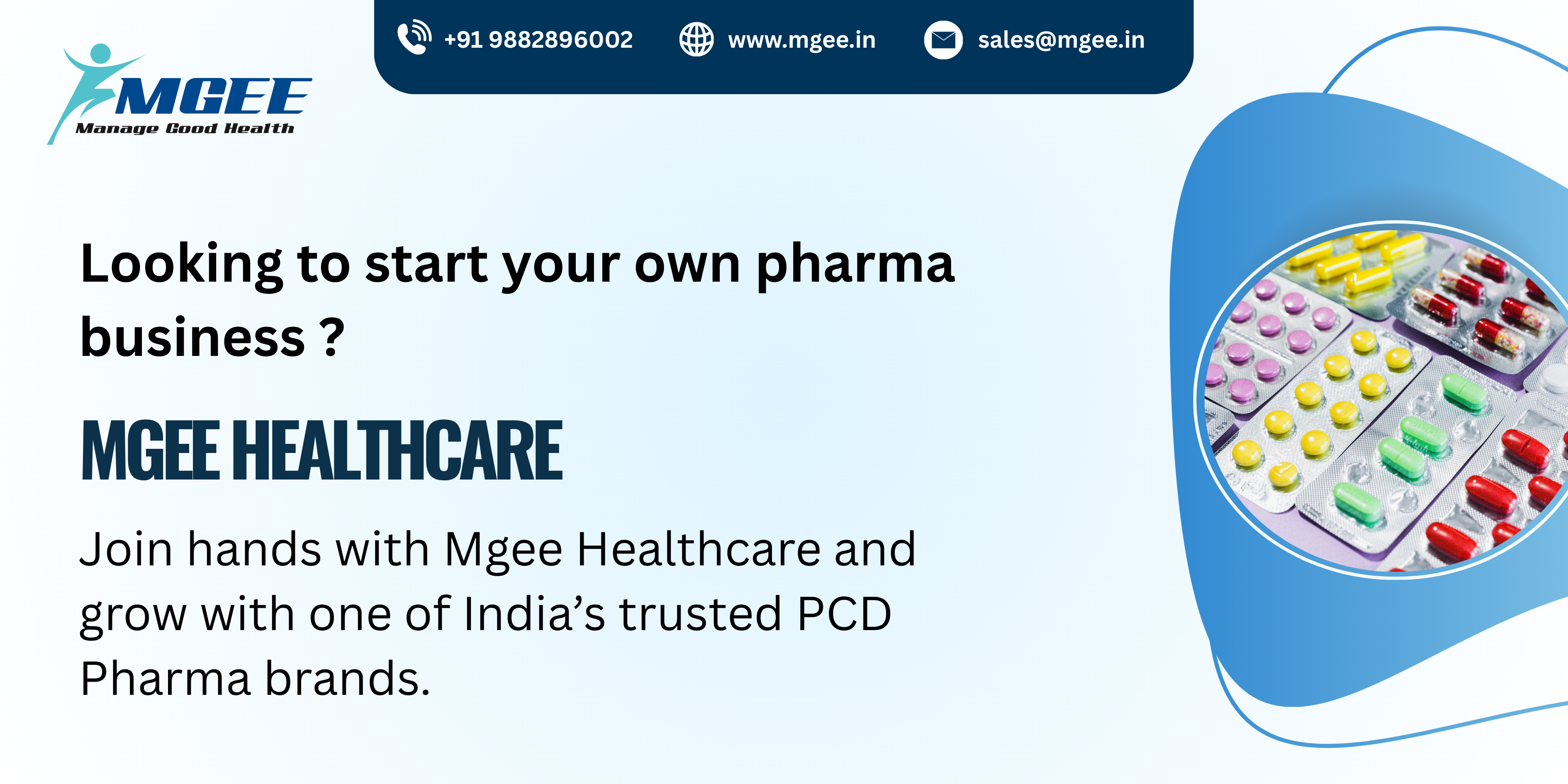 MGEE Healthcare – A Trusted PCD Pharma
