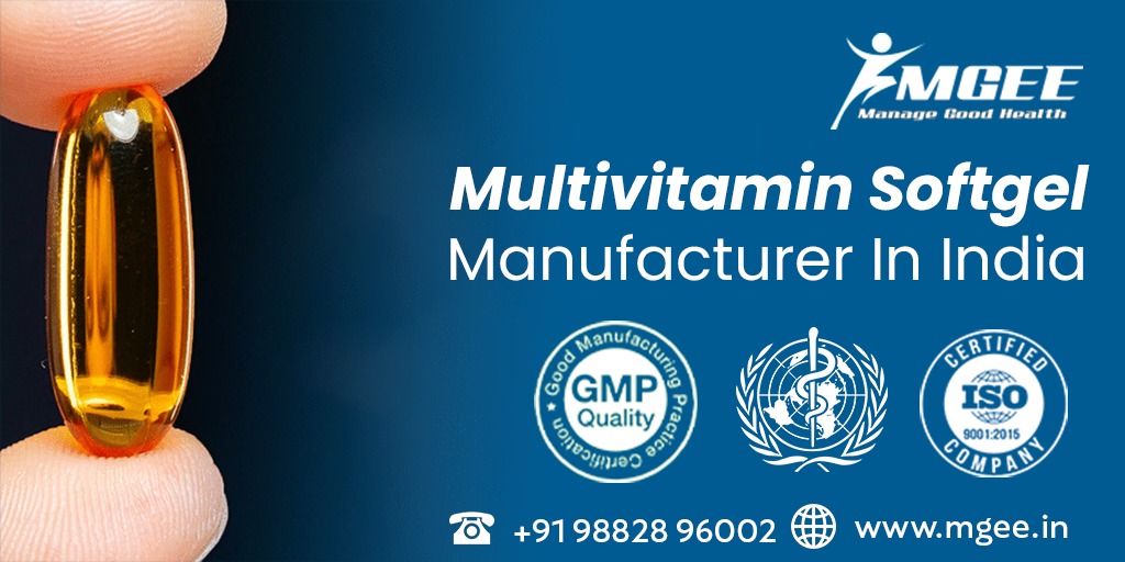 Multivitamin softgel manufacturer in india